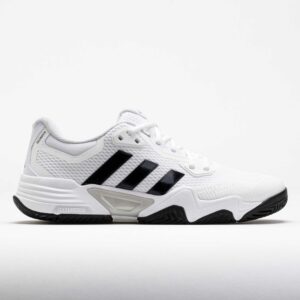 adidas SoleMatch Control 2 Men's Tennis Shoes White/Black Blue Metallic/Silver Size 12 Width D - Medium