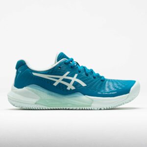 ASICS GEL-Challenger 14 Clay Women's Tennis Shoes Teal Blue/Soothing Sea Size 10 Width B - Medium