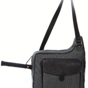 Cortiglia Sport Messenger Tennis Bag (Houndstooth)