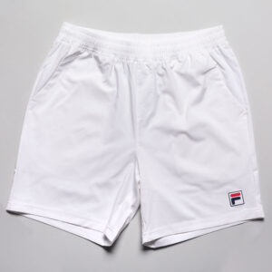 Fila Essentials 7" Solid Woven Shorts Men's Tennis Apparel White, Size Small