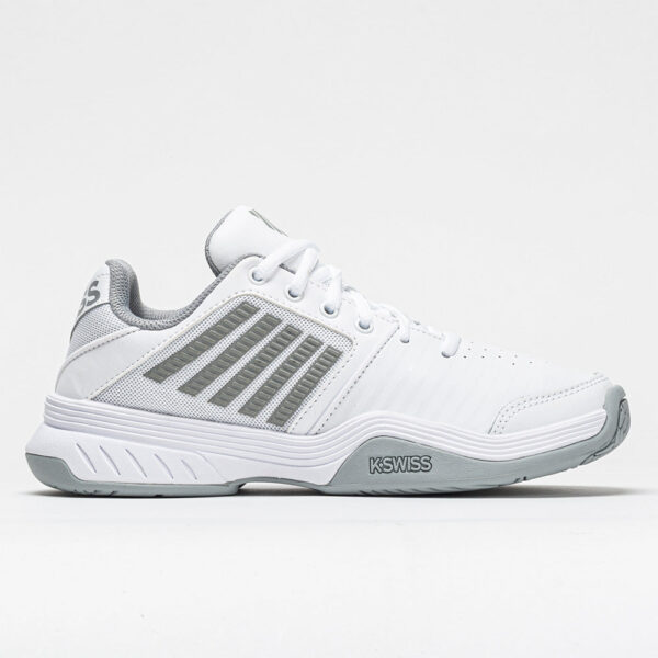 K-Swiss Court Express Women's Tennis Shoes White/Highrise/Silver Size 11 Width B - Medium