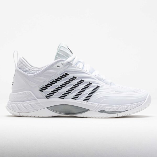 K-Swiss Hypercourt Supreme 2 Men's Tennis Shoes White/Black Size 9 Width D - Medium