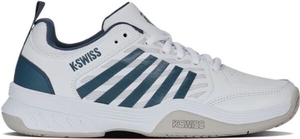 K-Swiss Men's Court Express 2 Tennis Shoes (White/Stargazer/Vapor Blue)