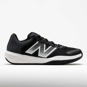 New Balance 696v6 Men's Tennis Shoes Black/White Size 10.5 Width D - Medium