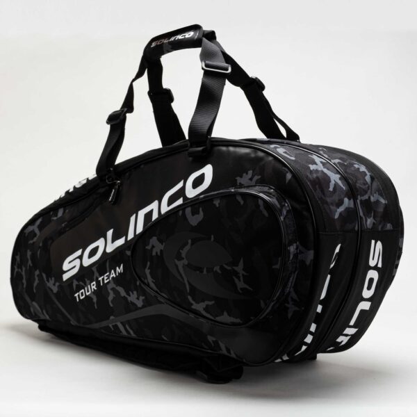 Solinco Tour 6 Pack Bag Midnight Camo Tennis Bags