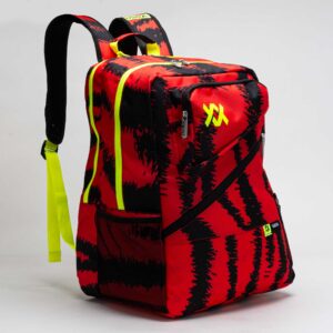 Volkl Zebra Backpack Euro Ghost White/Black/Lava Tennis Bags