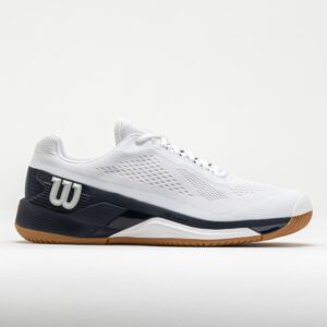 Wilson Rush Pro 4.0 Men's Tennis Shoes White/Navy/Gum Size 7.5 Width D - Medium