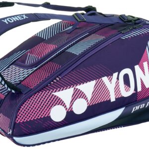 Yonex Pro 9 Racquet Tennis Bag (Grape)