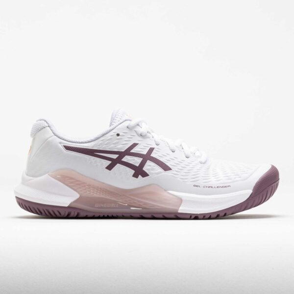 ASICS GEL-Challenger 14 Women's Tennis Shoes White/Dusty Mauve Size 7.5 Width B - Medium