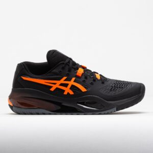 ASICS GEL-Resolution X Men's Tennis Shoes Black/Shocking Orange Size 12 Width D - Medium