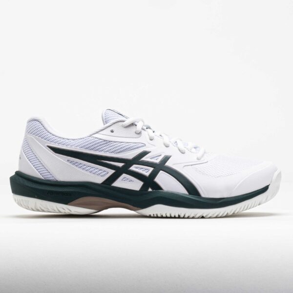ASICS Game FF Men's Tennis Shoes White/Saxon Green Size 8 Width D - Medium