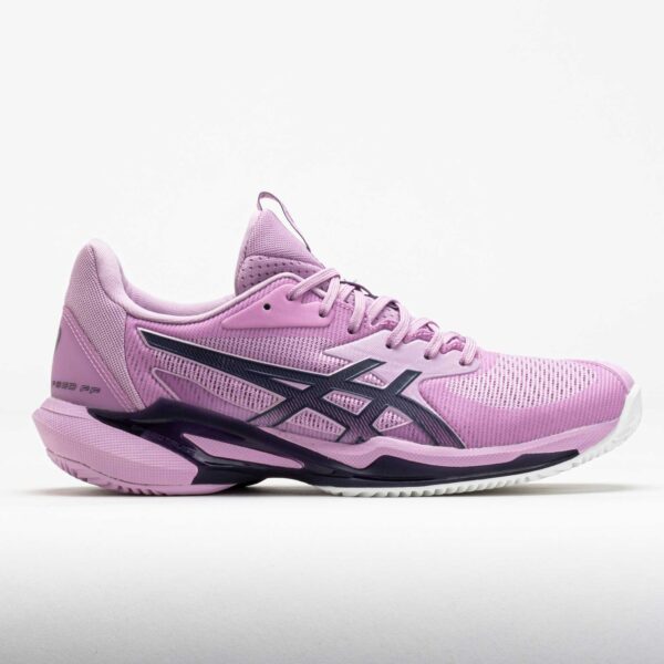 ASICS Solution Speed FF 3 Clay Women's Tennis Shoes Light Ube/Indigo Fog Size 7 Width B - Medium