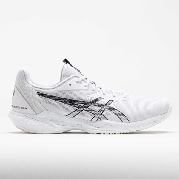 ASICS Solution Speed FF 3 Men's Tennis Shoes White/Black Size 14 Width D - Medium