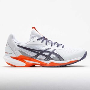 ASICS Solution Speed FF 3 Men's Tennis Shoes White/Indigo Fog Size 9 Width D - Medium