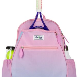 Ame & Lulu Big Love Tennis Backpack (Pink Blue Sorbet)