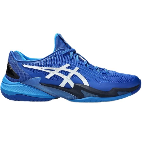Asics Men's Court FF 3 Novak Tennis Shoes (Tuna Blue/Pure Silver)
