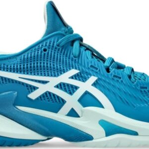 Asics Women's Court FF 3 Tennis Shoes (Teal Blue/White)