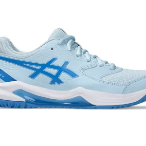 Asics Women's Gel-Dedicate 8 Tennis Shoes (Light Blue/Blue Coast)