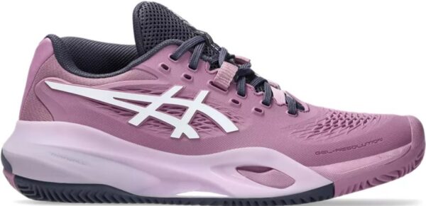 Asics Women's Gel-Resolution X Clay Tennis Shoe (Ube/White)