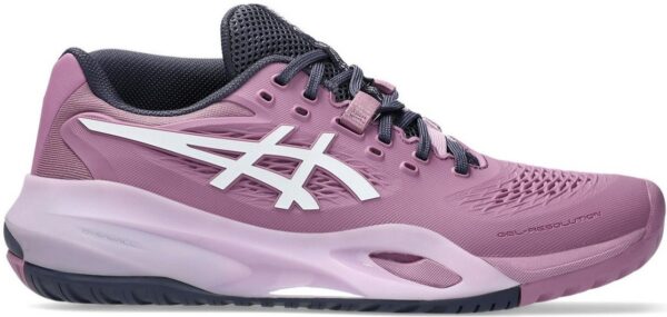 Asics Women's Gel-Resolution X Tennis Shoe (Ube/White)