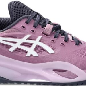 Asics Women's Gel-Resolution X Wide Tennis Shoe (Ube/White)