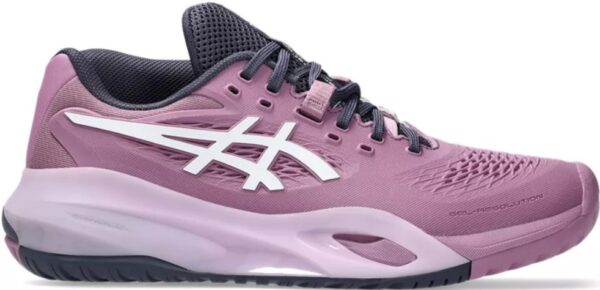 Asics Women's Gel-Resolution X Wide Tennis Shoe (Ube/White)