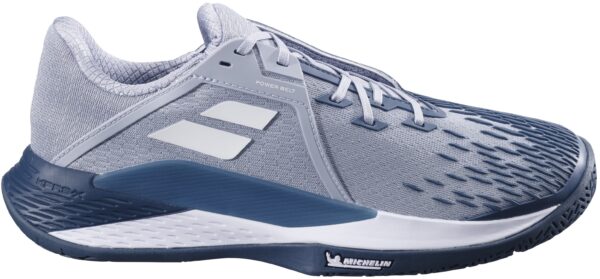 Babolat Men's Propulse Fury 3 All Court Tennis Shoes (Grey/White)
