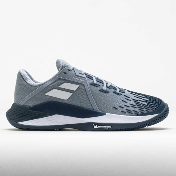 Babolat Propulse Fury 3 Men's Tennis Shoes Grey/White Size 11 Width D - Medium
