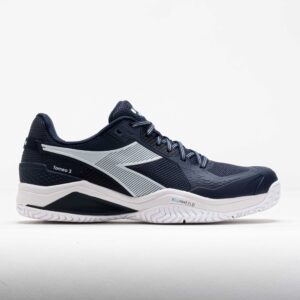 Diadora Blushield Torneo 3 AG Men's Tennis Shoes Blue Corsair/White Size 9 Width D - Medium