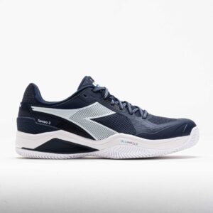 Diadora Blushield Torneo 3 Clay Men's Tennis Shoes Blue Corsair/White Size 9 Width D - Medium