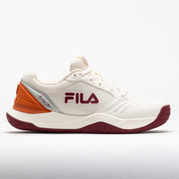 Fila Axilus 3 Energized Women's Tennis Shoes Marmalade/Tibetan Red/Gardenia Size 7.5 Width B - Medium