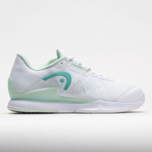 HEAD Sprint Pro 3.5 Women's Tennis Shoes White/Aqua Size 10 Width B - Medium