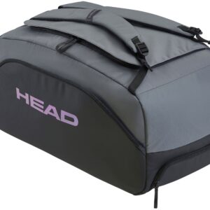 Head Pro X Duffel Sport Tennis Bag (Black/Dark Grey)