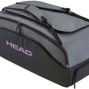 Head Pro X Tennis Racquet Duffel Bag L (Black/Dark Grey)