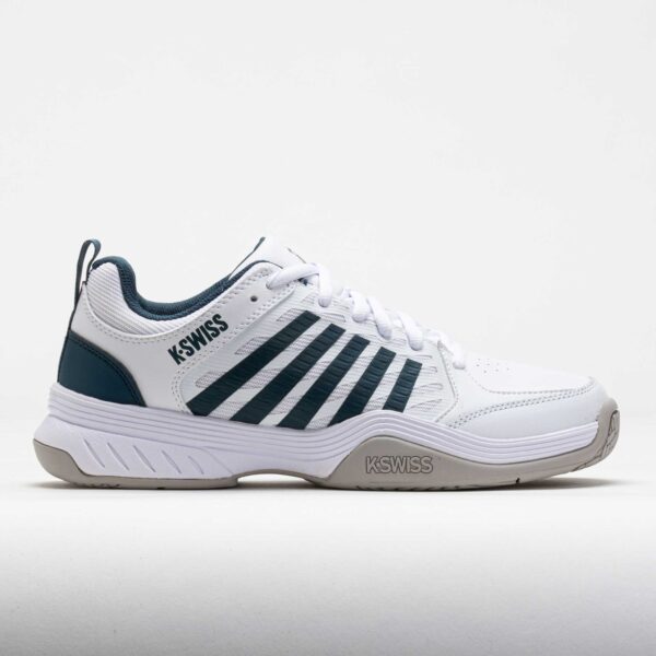 K-Swiss Court Express 2 Men's Tennis Shoes White/Stargazer/Vapor Blue Size 11.5 Width D - Medium