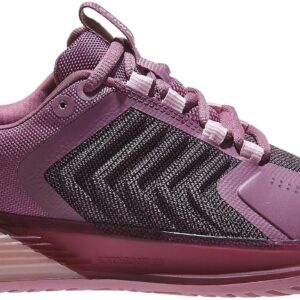 K-Swiss Women's Ultrashot 3 Tennis Shoes (Grape Nectar/Cameo Pink)