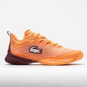 Lacoste AG-LT 23 Women's Tennis Shoes Orange/Burgundy Size 10 Width B - Medium