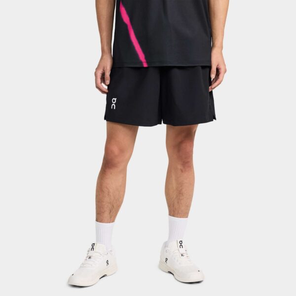 On Court Shorts Men's Tennis Apparel Black, Size Small