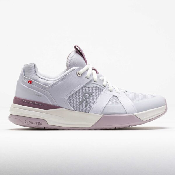 On The Roger Clubhouse Pro Women's Tennis Shoes Lavender/Fade Size 10 Width B - Medium