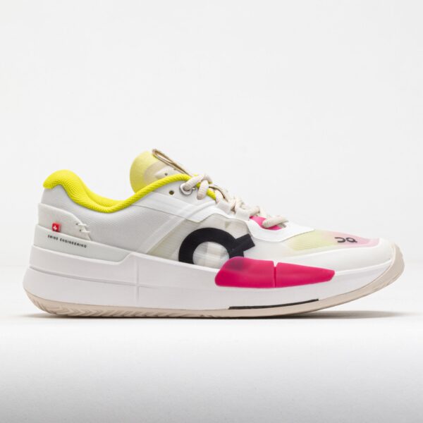 On The Roger Pro 2 Women's Tennis Shoes White/Lime Size 6.5 Width B - Medium