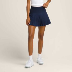 Wilson Midtown Tennis Skirt Women's Tennis Apparel Classic Navy, Size Medium
