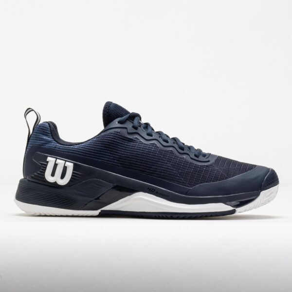 Wilson Rush Pro 4.5 Clay Men's Tennis Shoes Navy Blazer/Navy Blazer/White Size 10 Width D - Medium