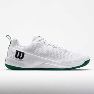 Wilson Rush Pro 4.5 Men's Tennis Shoes White/Aventurine Size 9.5 Width D - Medium