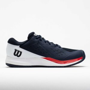 Wilson Rush Pro Ace Men's Tennis Shoes Navy Blazer/White/Wilson Red Size 13 Width D - Medium