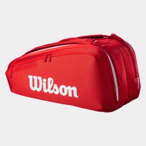 Wilson Super Tour 9 Pack Red 2025 Tennis Bags