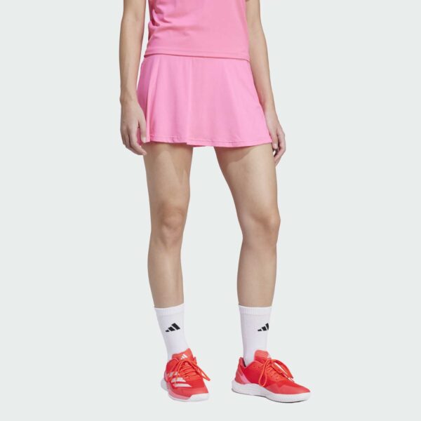 adidas Club Skirt 2025 Women's Tennis Apparel Lucid Pink, Size Large