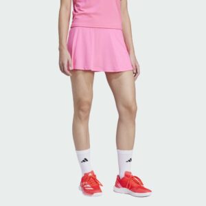 adidas Club Skirt 2025 Women's Tennis Apparel Lucid Pink, Size Medium