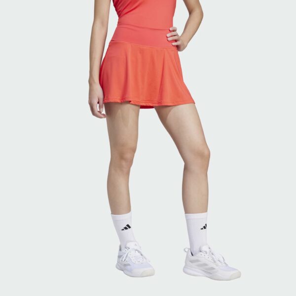 adidas Club Skirt 2025 Women's Tennis Apparel Semi Lucid Red, Size Medium