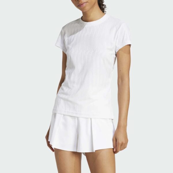 adidas Freelift Tee 2025 Women's Tennis Apparel White, Size Small