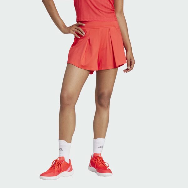 adidas Match Short 2025 Women's Tennis Apparel Semi Lucid Red, Size Large